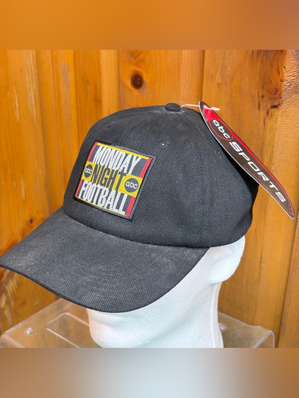 vintage ABC Sports Monday Night Football hat in brand-new condition with origina